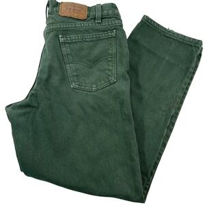 Levi's Relaxed Fit 550 Jeans in Forest Green